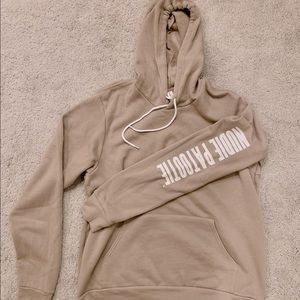 Sweatshirt Hoodie- Nudie Patootie- L